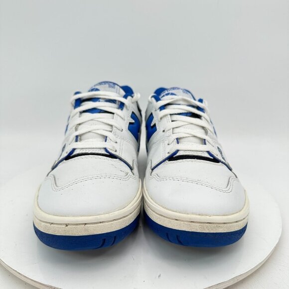 New Balance 550 Men Size 9.5D BB550SN1 White Team Royal Blue Training Shoes - Picture 2 of 11